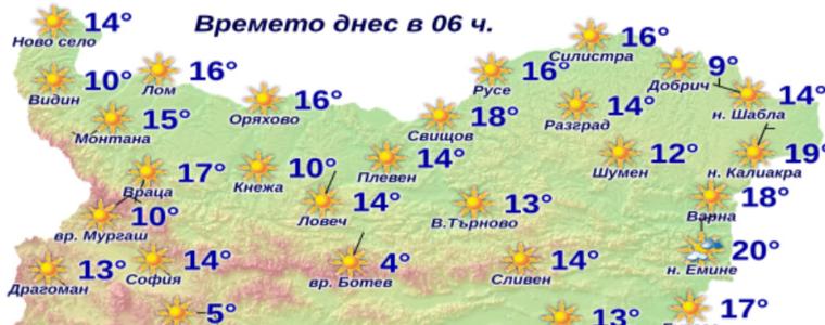 Добрич - най-студеният град в страната тази сутрин