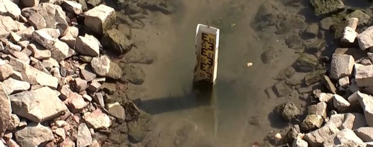 Река Рейн може да се раздели на две заради ниското ниво на водите