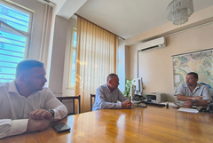 Областният управител проведе работна среща с началника на полицията в Балчик