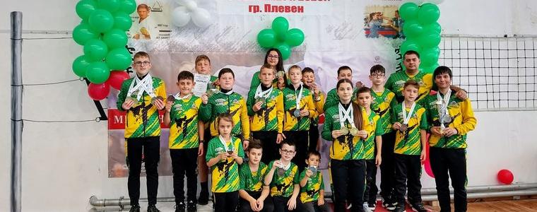 Карате клуб „Добруджа“ с 26 медала на международен турнир в Плевен