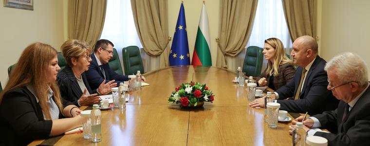 Премиерът  Радев проведе среща с посланика на Руската федерация Елеонора Митрофанова