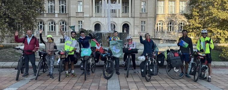 Участниците в международната щафета COP Bike Ride пристигнаха в Добрич