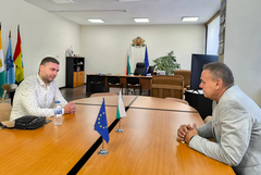 Областният управител се срещна с новия директор на Добруджански земеделски институт